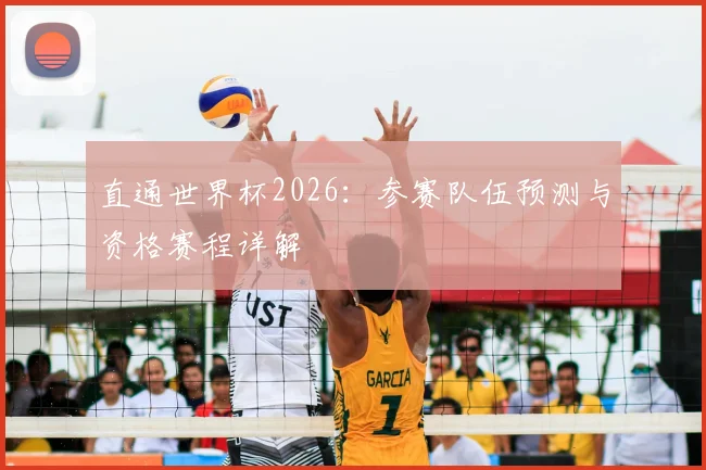 直通世界杯2026：参赛队伍预测与资格赛程详解